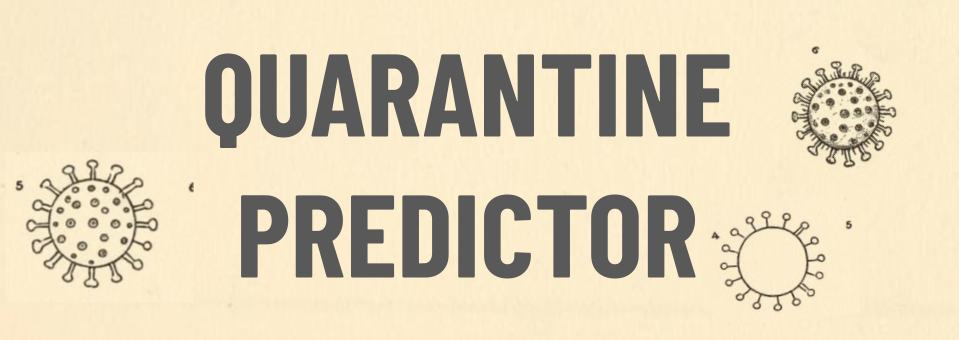 Quarantine Predictor project logo